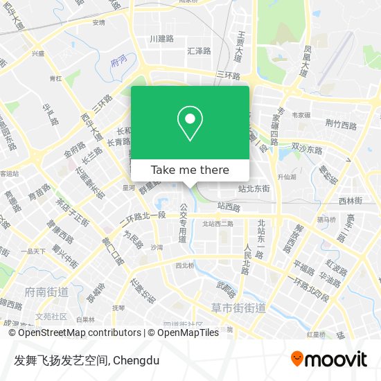 发舞飞扬发艺空间 map
