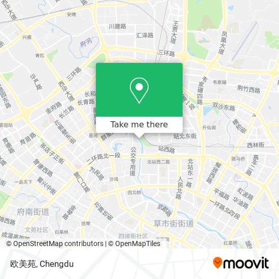 欧美苑 map