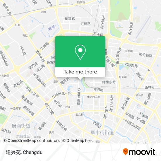 建兴苑 map