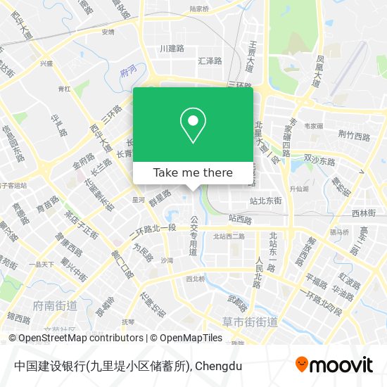 中国建设银行(九里堤小区储蓄所) map