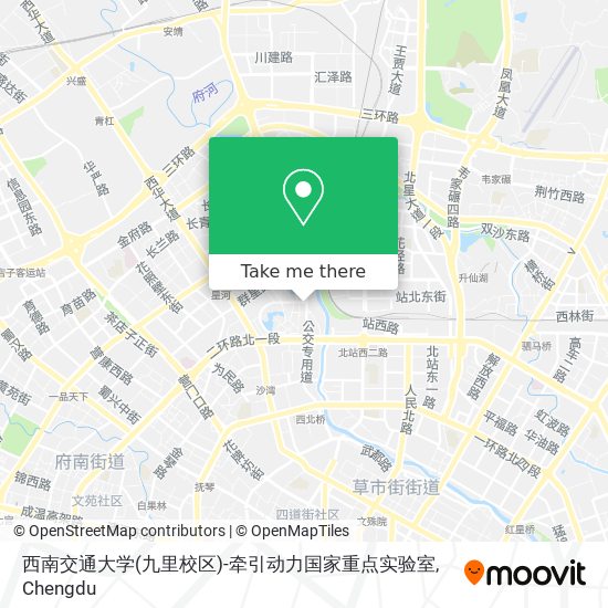 西南交通大学(九里校区)-牵引动力国家重点实验室 map