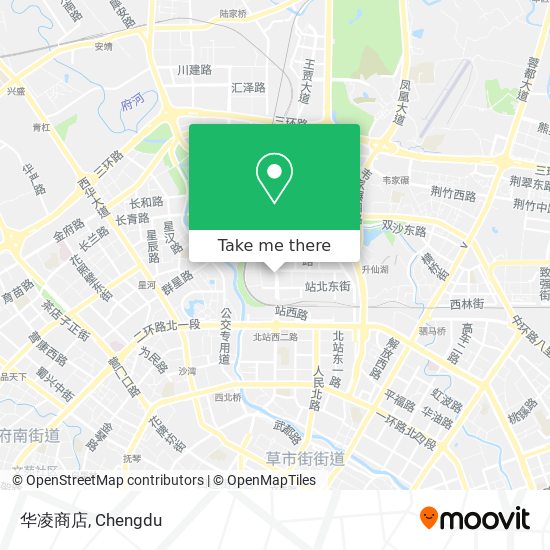 华凌商店 map