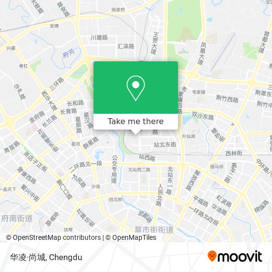 华凌·尚城 map