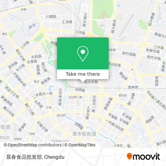 晨春食品批发部 map