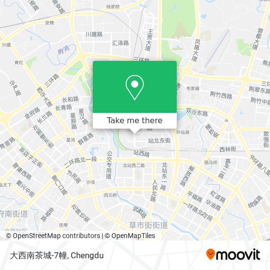 大西南茶城-7幢 map