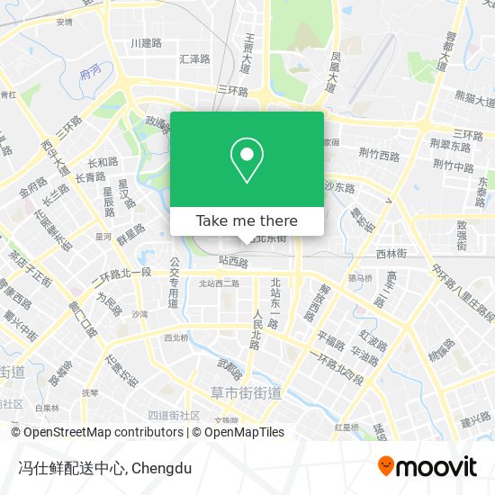 冯仕鲜配送中心 map