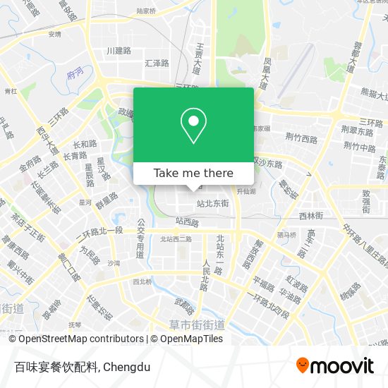 百味宴餐饮配料 map