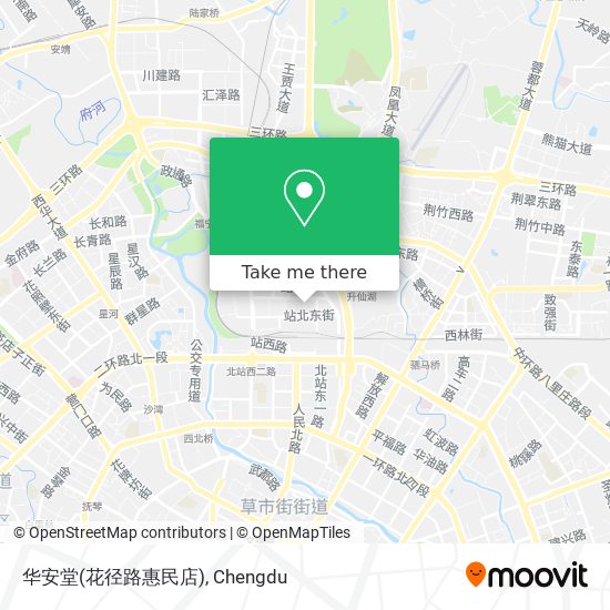 华安堂(花径路惠民店) map