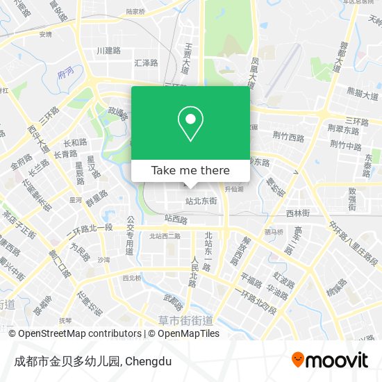 成都市金贝多幼儿园 map