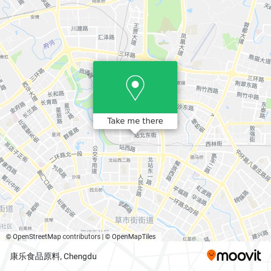 康乐食品原料 map