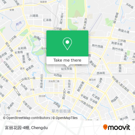 富丽花园-4幢 map