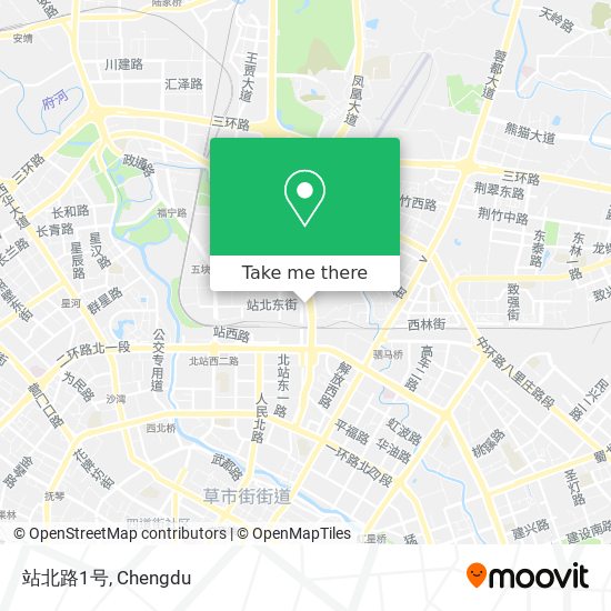 站北路1号 map