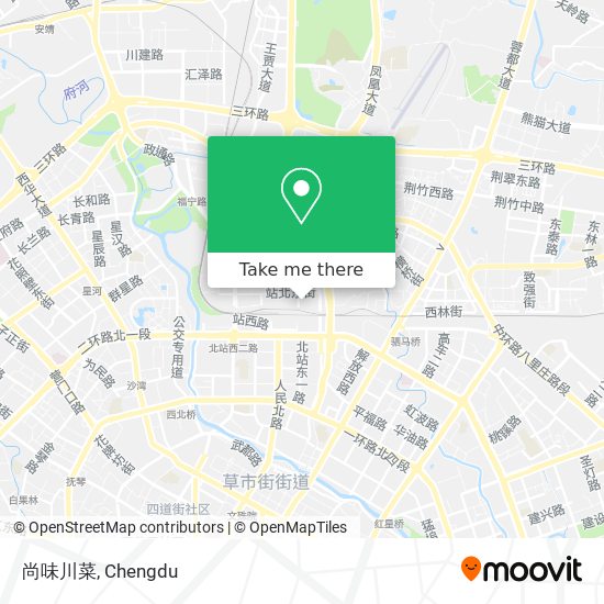 尚味川菜 map