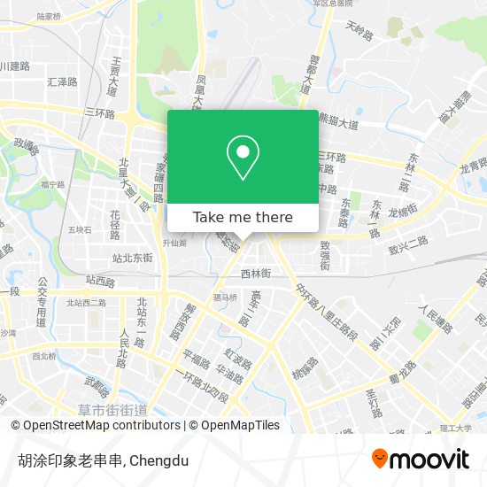 胡涂印象老串串 map