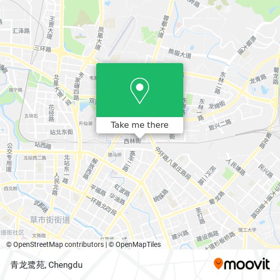 青龙鹭苑 map