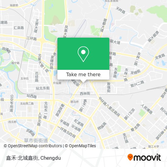 鑫禾·北城鑫街 map