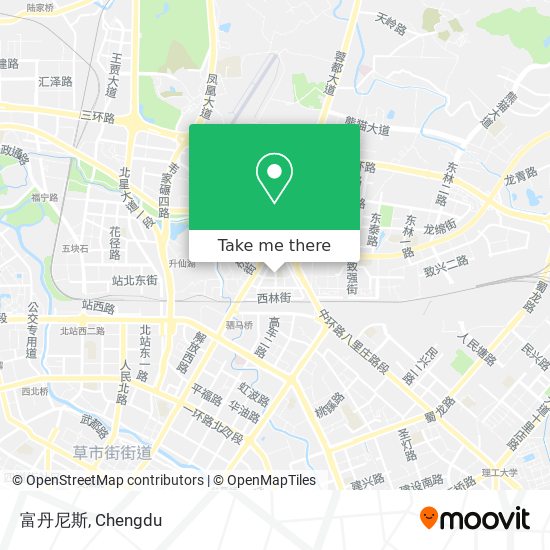 富丹尼斯 map