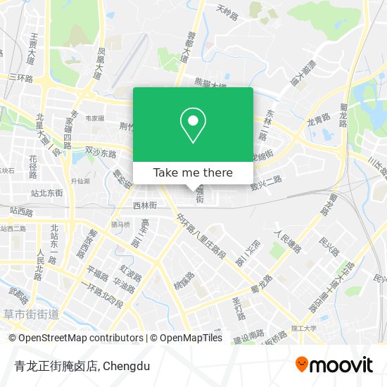 青龙正街腌卤店 map