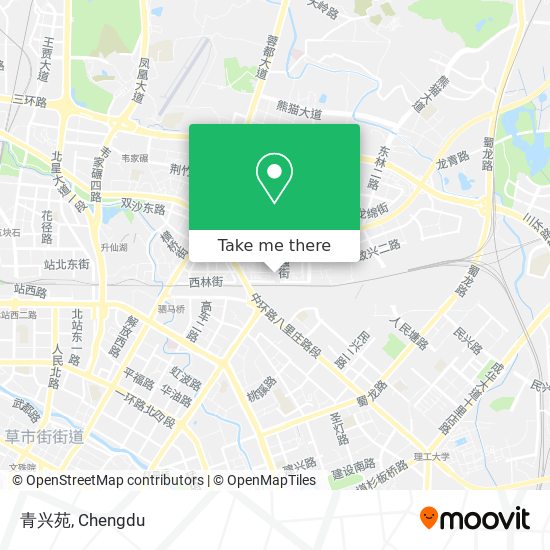 青兴苑 map
