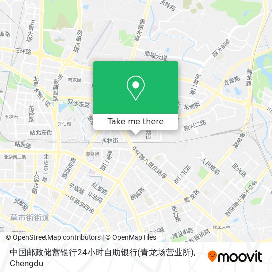 中国邮政储蓄银行24小时自助银行(青龙场营业所) map