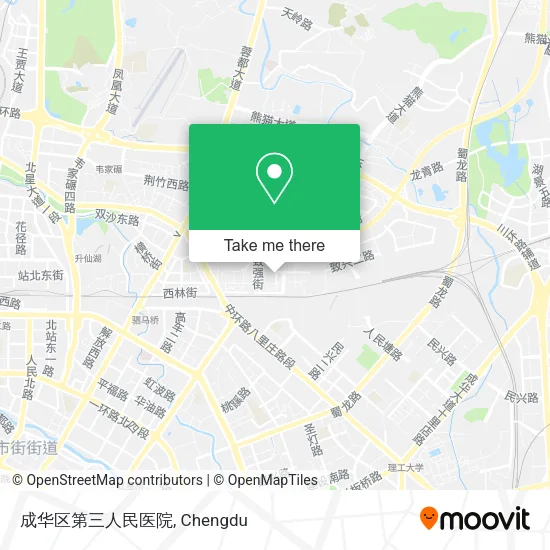 成华区第三人民医院 map