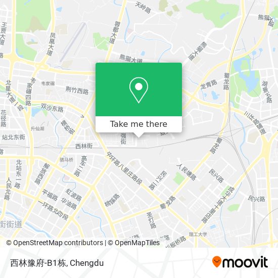 西林豫府-B1栋 map