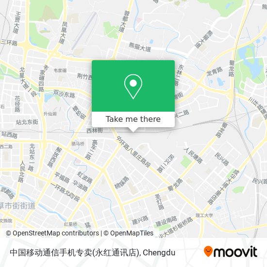 中国移动通信手机专卖(永红通讯店) map
