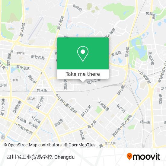 四川省工业贸易学校 map
