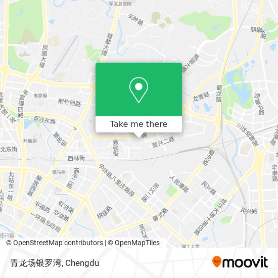 青龙场银罗湾 map