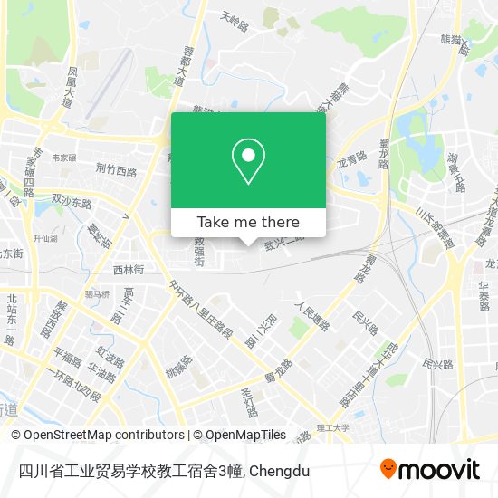 四川省工业贸易学校教工宿舍3幢 map