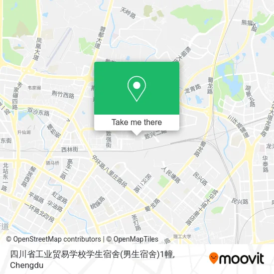 四川省工业贸易学校学生宿舍(男生宿舍)1幢 map