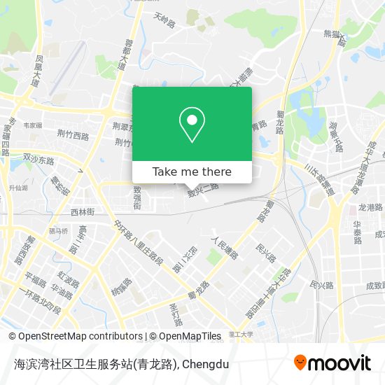 海滨湾社区卫生服务站(青龙路) map