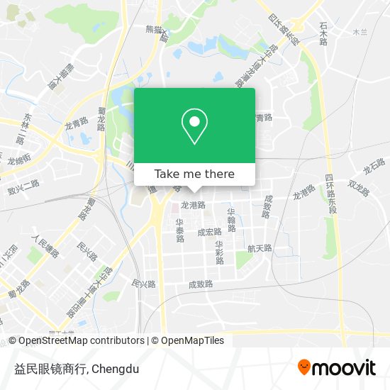 益民眼镜商行 map