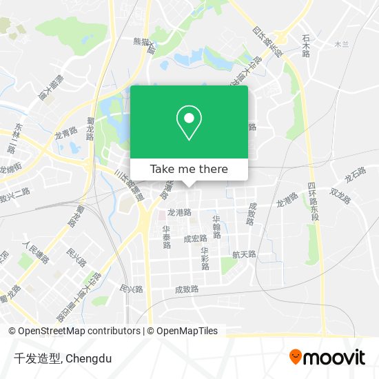 千发造型 map