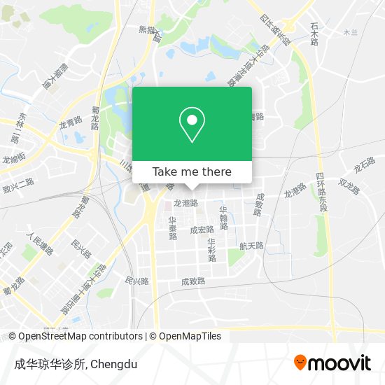 成华琼华诊所 map