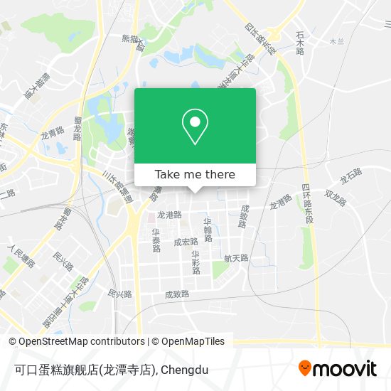 可口蛋糕旗舰店(龙潭寺店) map