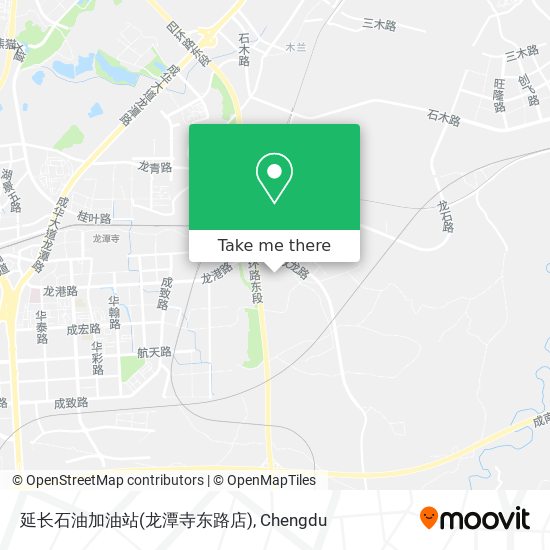 延长石油加油站(龙潭寺东路店) map