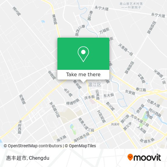 惠丰超市 map
