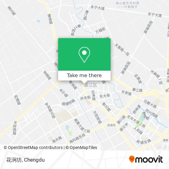 花涧坊 map