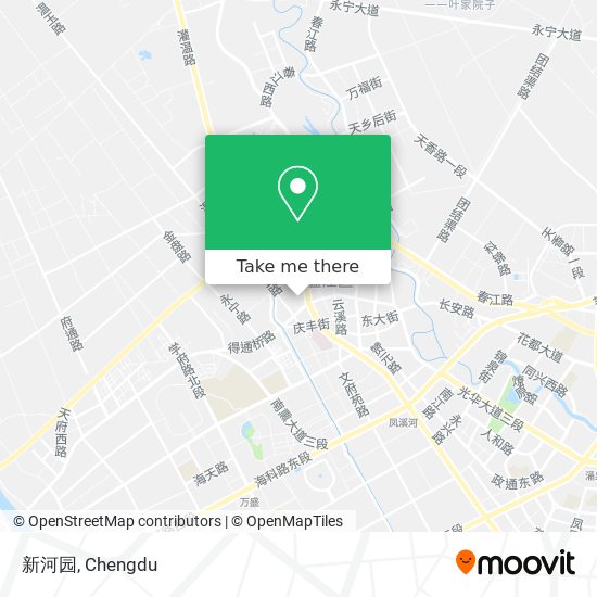 新河园 map