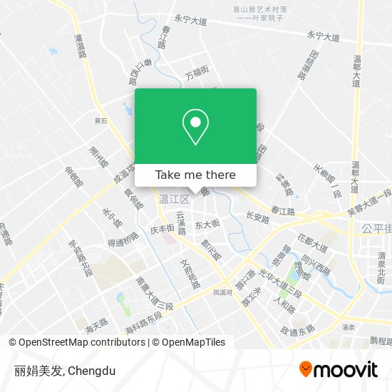 丽娟美发 map