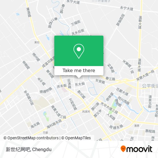 新世纪网吧 map