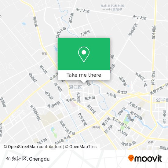 鱼凫社区 map