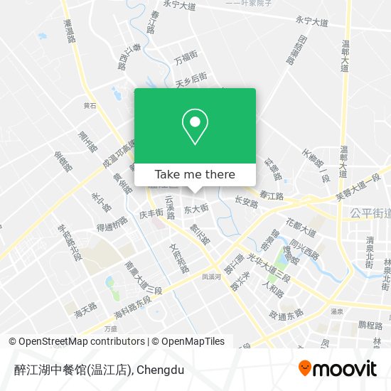 醉江湖中餐馆(温江店) map