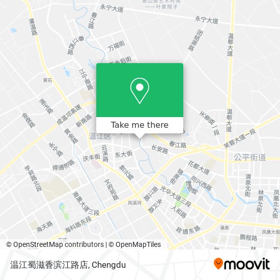 温江蜀滋香滨江路店 map