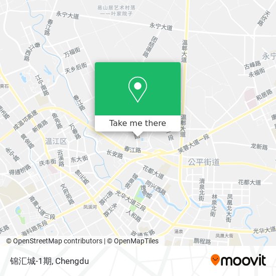 锦汇城-1期 map