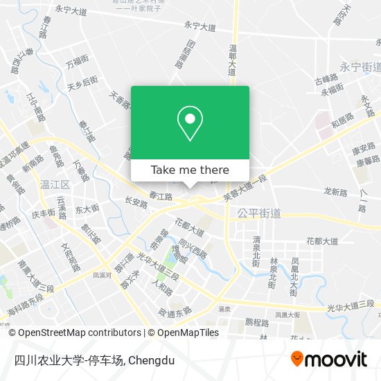 四川农业大学-停车场 map