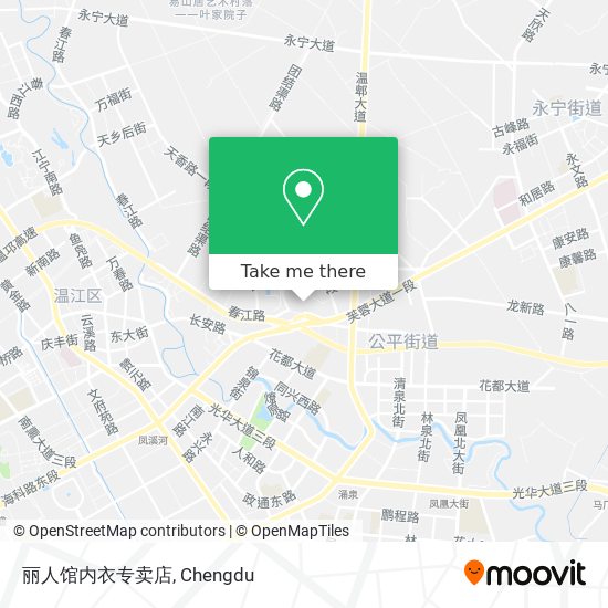 丽人馆内衣专卖店 map