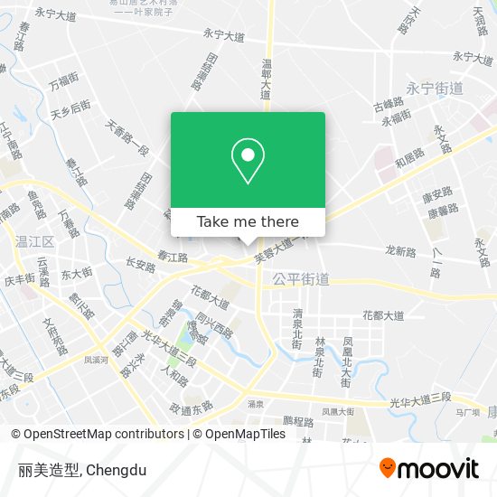 丽美造型 map