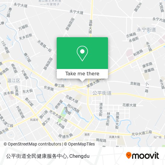 公平街道全民健康服务中心 map